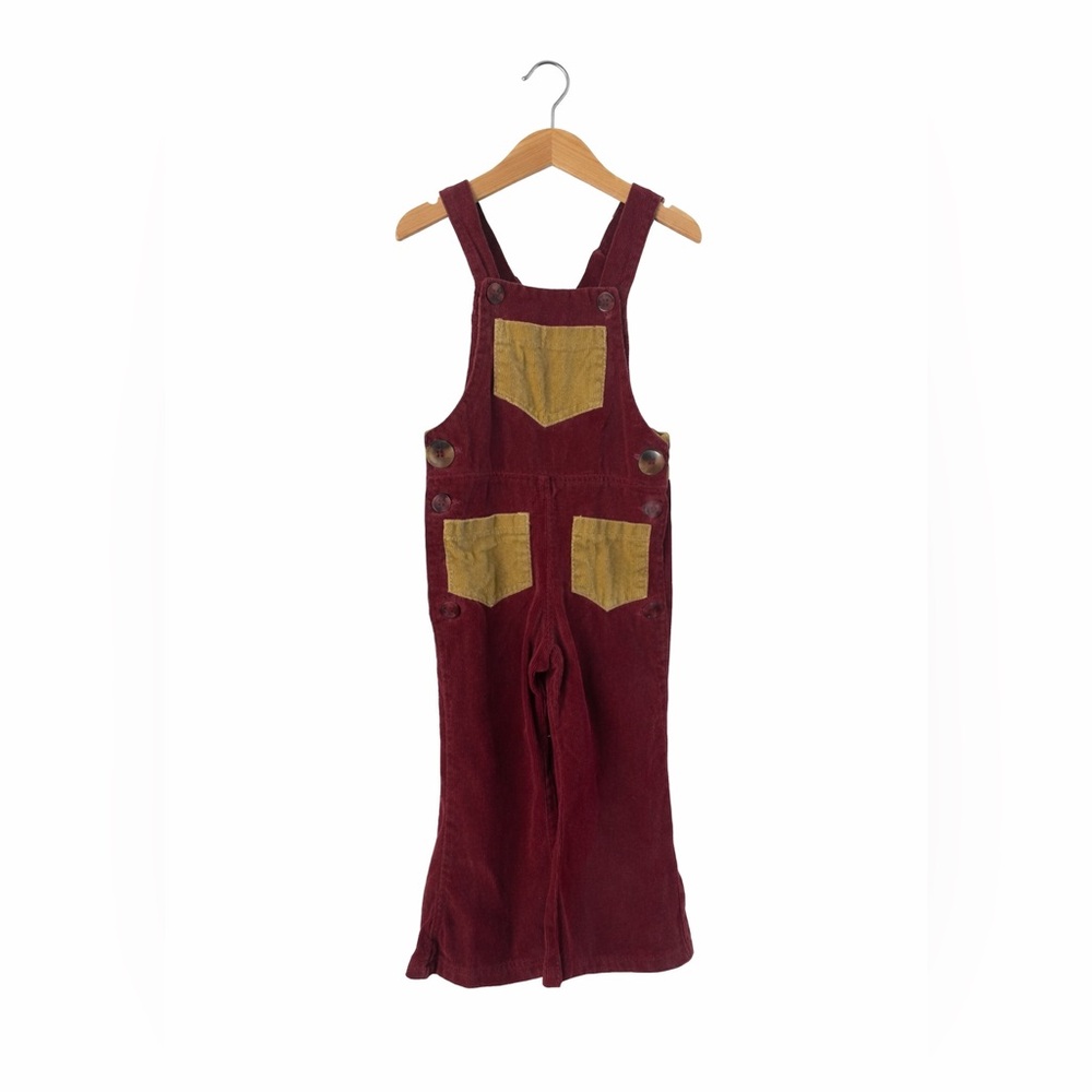 Moss Mountain Velvet Overalls. Small Shop. Size 2t. Great condition. Fall. HTF